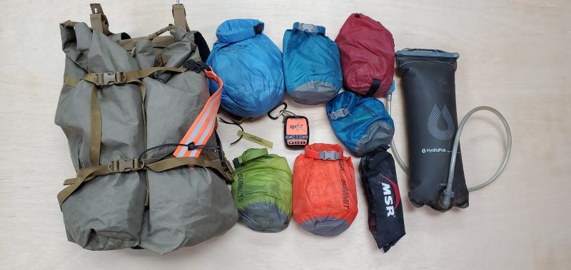 My 2019 Sniper Adventure Challenge Gear Review 8 Dry Sacks