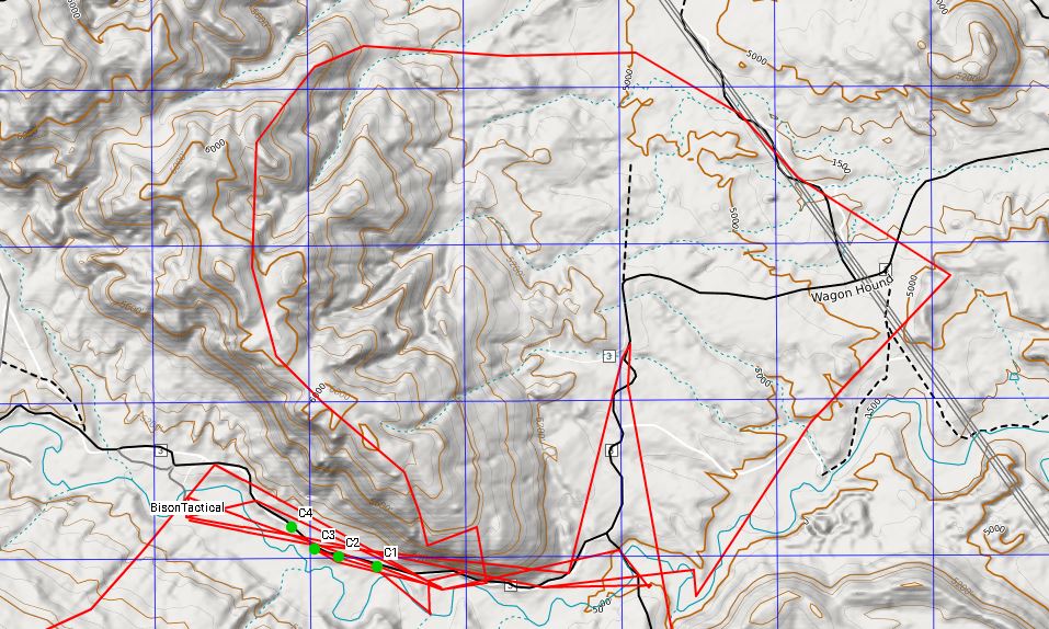 2020 Sniper Adventure Challenge 23 Mission 1 Map