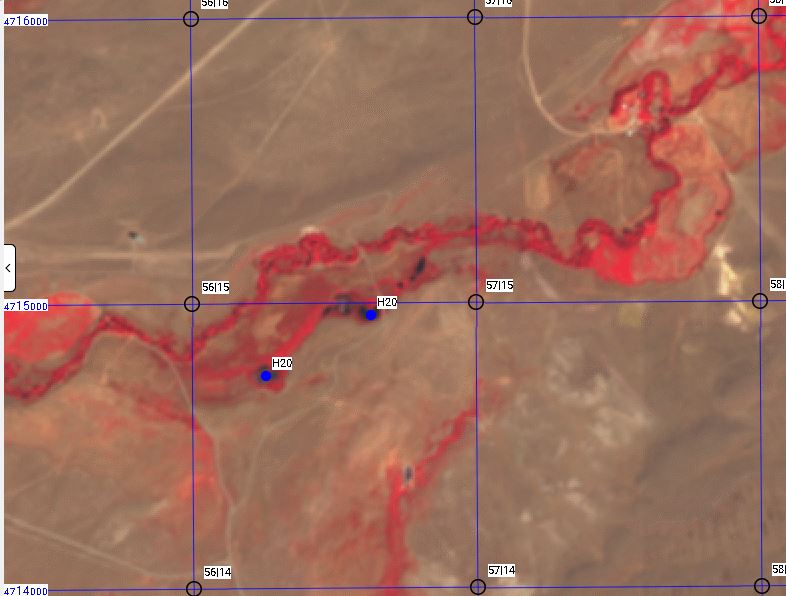 2020 Sniper Adventure Challenge 20 Satellite Water False Color Red